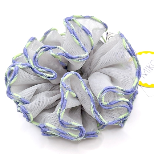 MiKO regular scrunchie  グレー