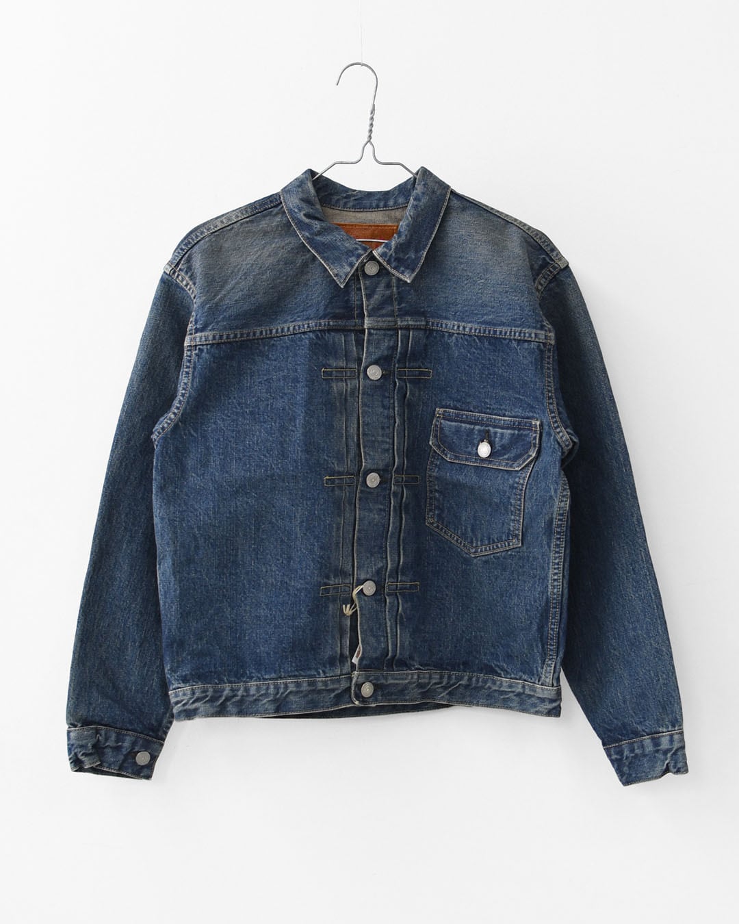 orslow [オアスロウ] TYPE1 40'S PLEATED FRONT BLOUSE USED WASH [03