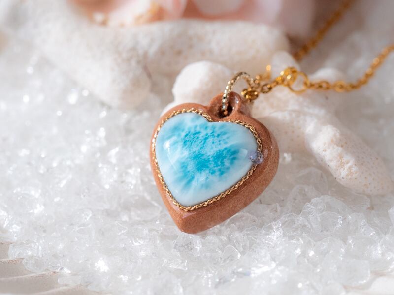 レムリア フリント石 ネックレス Lemurianseed quartz pendulum