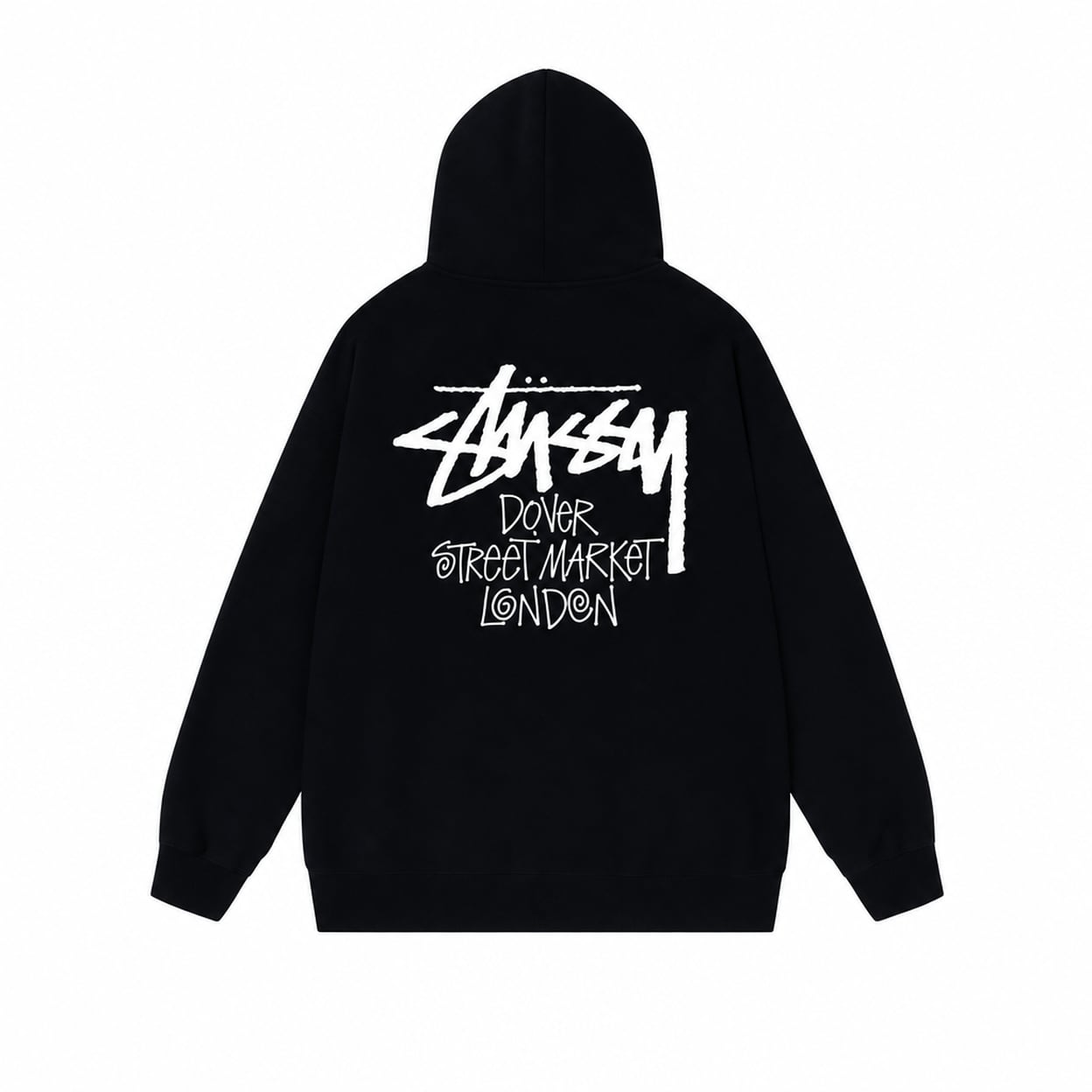 STUSSY ステューシー ジップアップパーカー 海外限定 背面 DSM LONDON