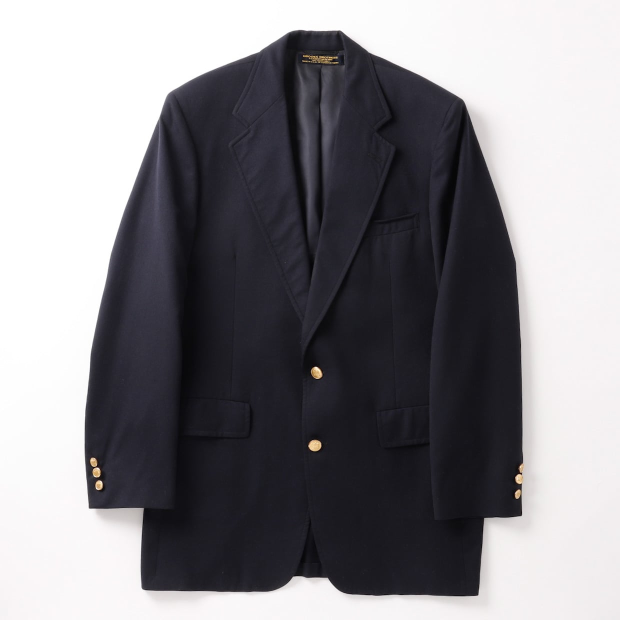 極美品】BROOKS BROTHERS wool Navy blazer made in USA 80s vintage 