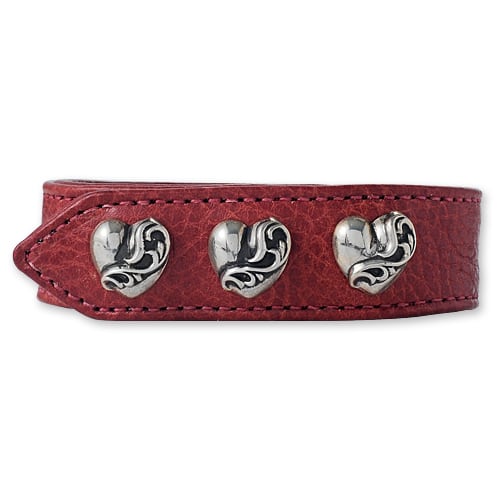 CHROME HEARTS クロムハーツ Bracelet ブレスレット】3ボタン2スナップ