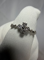 天然ダイヤモンド(0.2ct)リング/PT950