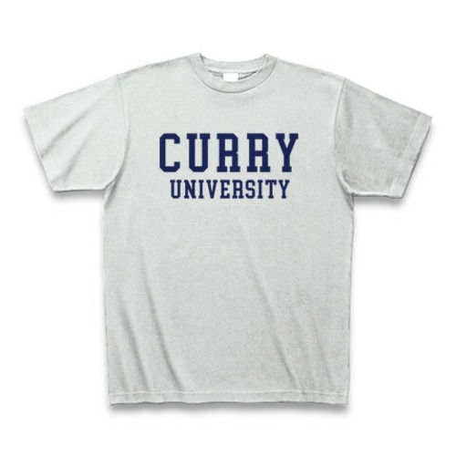 【数量限定】小野員裕カレーストア Tシャツ グレー（CURRY UNIVERSITY）