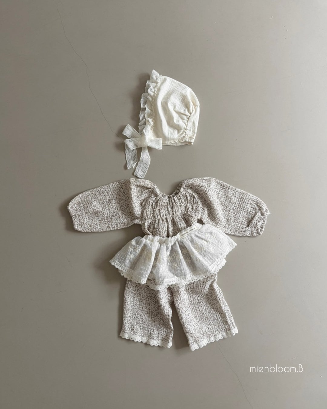 送料無料【予約】/ baby水彩画パンツ / mienbloom