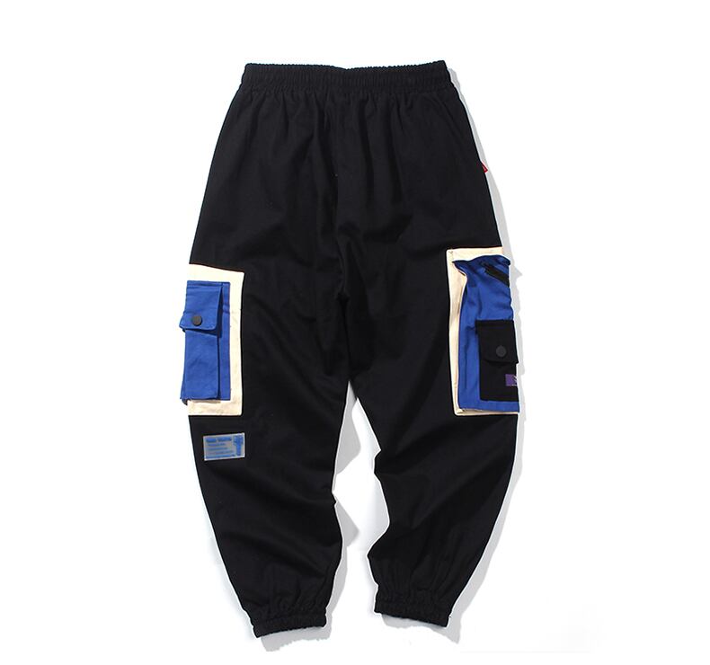 全2色 カーゴパンツ マルチポケット カジュアル ストリート