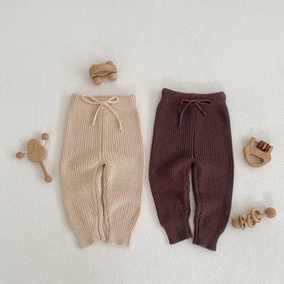 【2color knit pants】