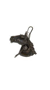 Br. Henneberg “Horse Head” Equestrian Tray / Ashtray（c.1890–1914）