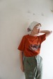 Special Handpainted Tee By Megan(Blue)