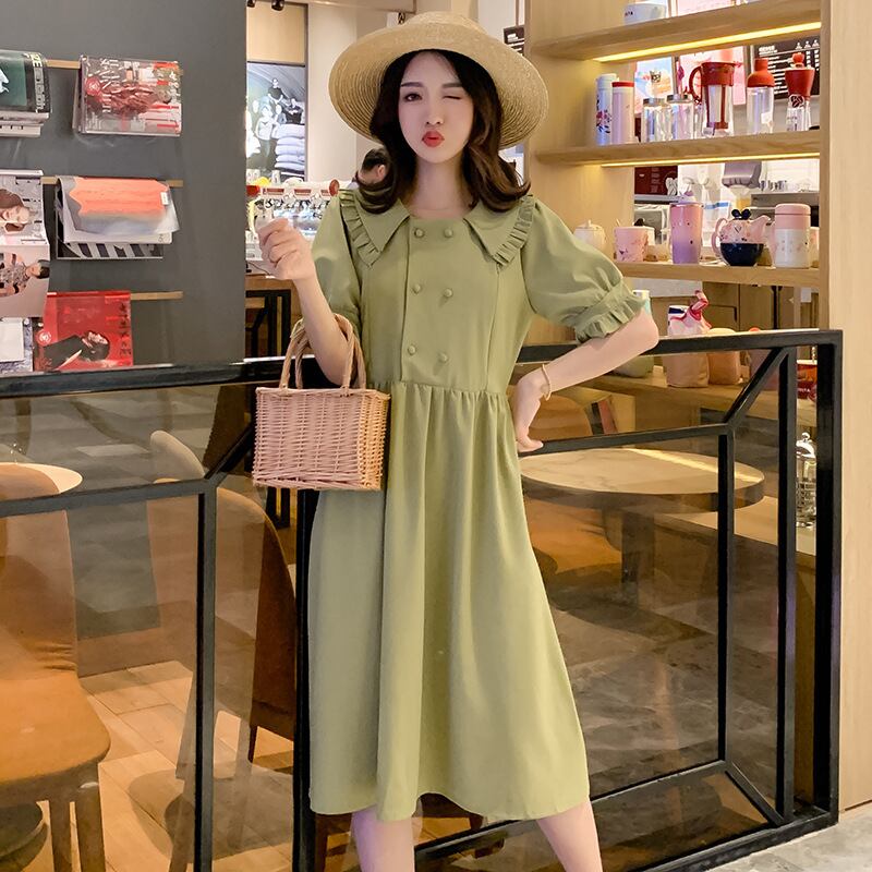 【新作】【送料無料】 新しい母乳育児ドレス妊婦のマタニティウェア2019夏バージョン、人形の首輪母乳育児妊婦-アリババ サマー 夏物 expec27848575721