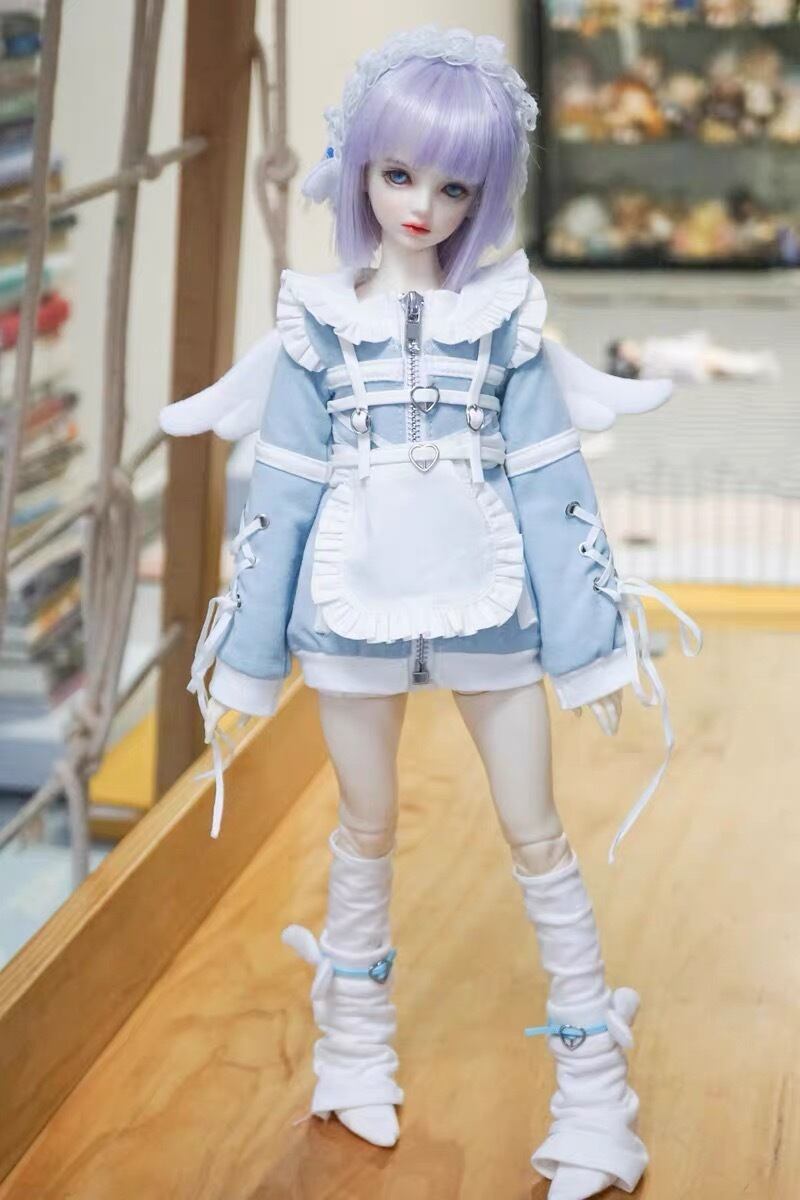 全9色!衣装セット!天使 双子 洋服 服 BJD 球体関節人形 1/4 全9色!衣装セット!天使 双子 洋服 服 BJD 球体関節人形 1/4