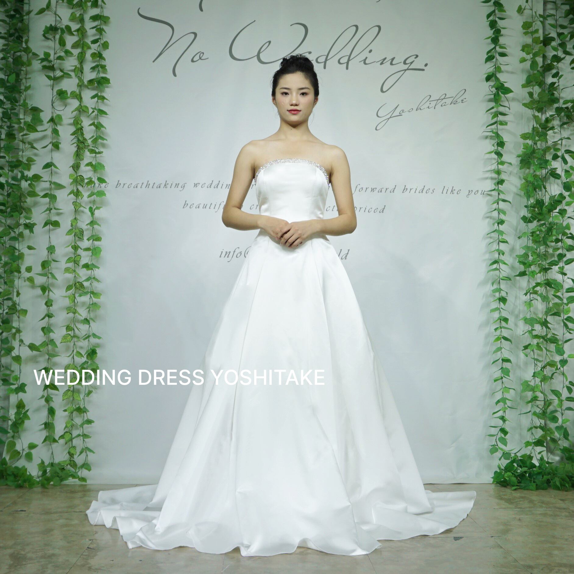 オーダー制作】ウエディングドレス(無料パニエ) ウエディングドレス  