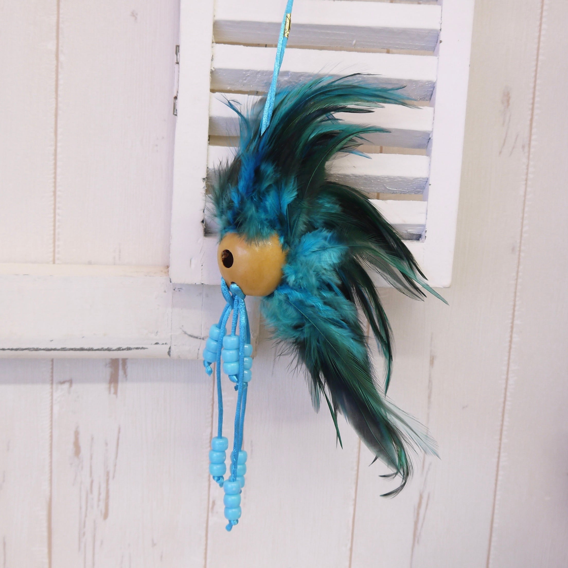 ★ハワイ直輸入★イカイカ/お守り/魔除け/ハワイアンヘルメット/ハワイ色<40 ライトブルー>