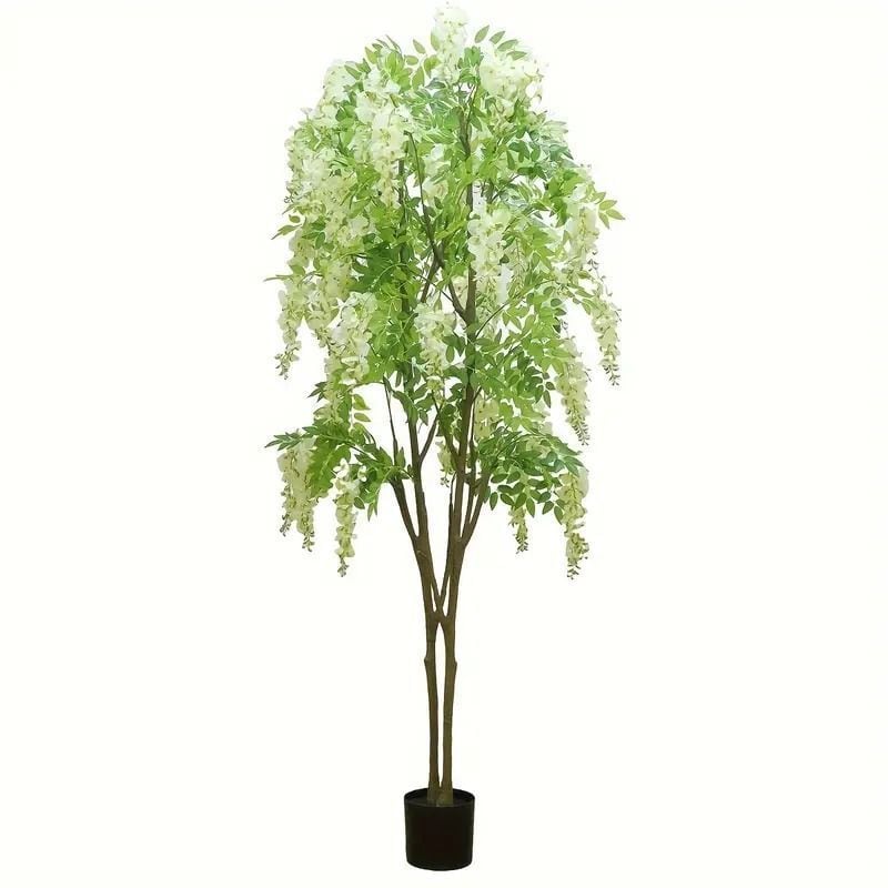 造花 人工 桐の木 桐の花 195cm フェイクグリーン 大きい 造花 人工 桐の木 桐の花 195cm フェイクグリーン 大きい
