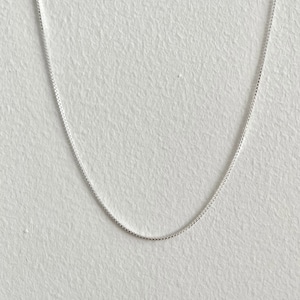 【SV1-54】20inch silver chain necklace