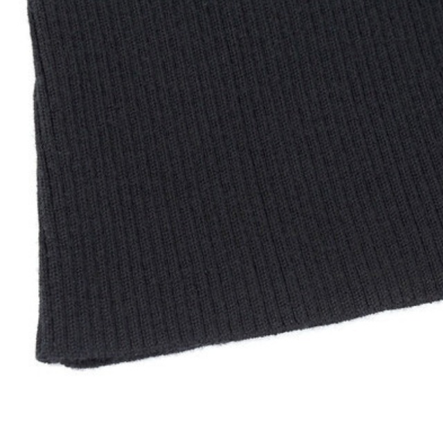 Sheer line rib knit top C1470