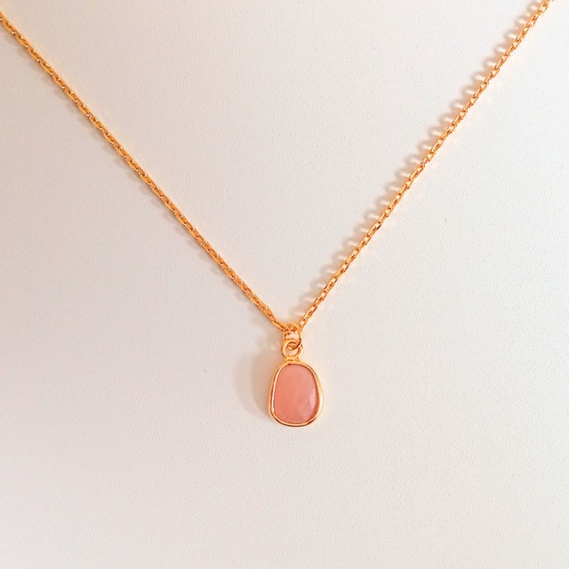 【estitato】インカローズ ネックレス（ローズカット）｜日本製