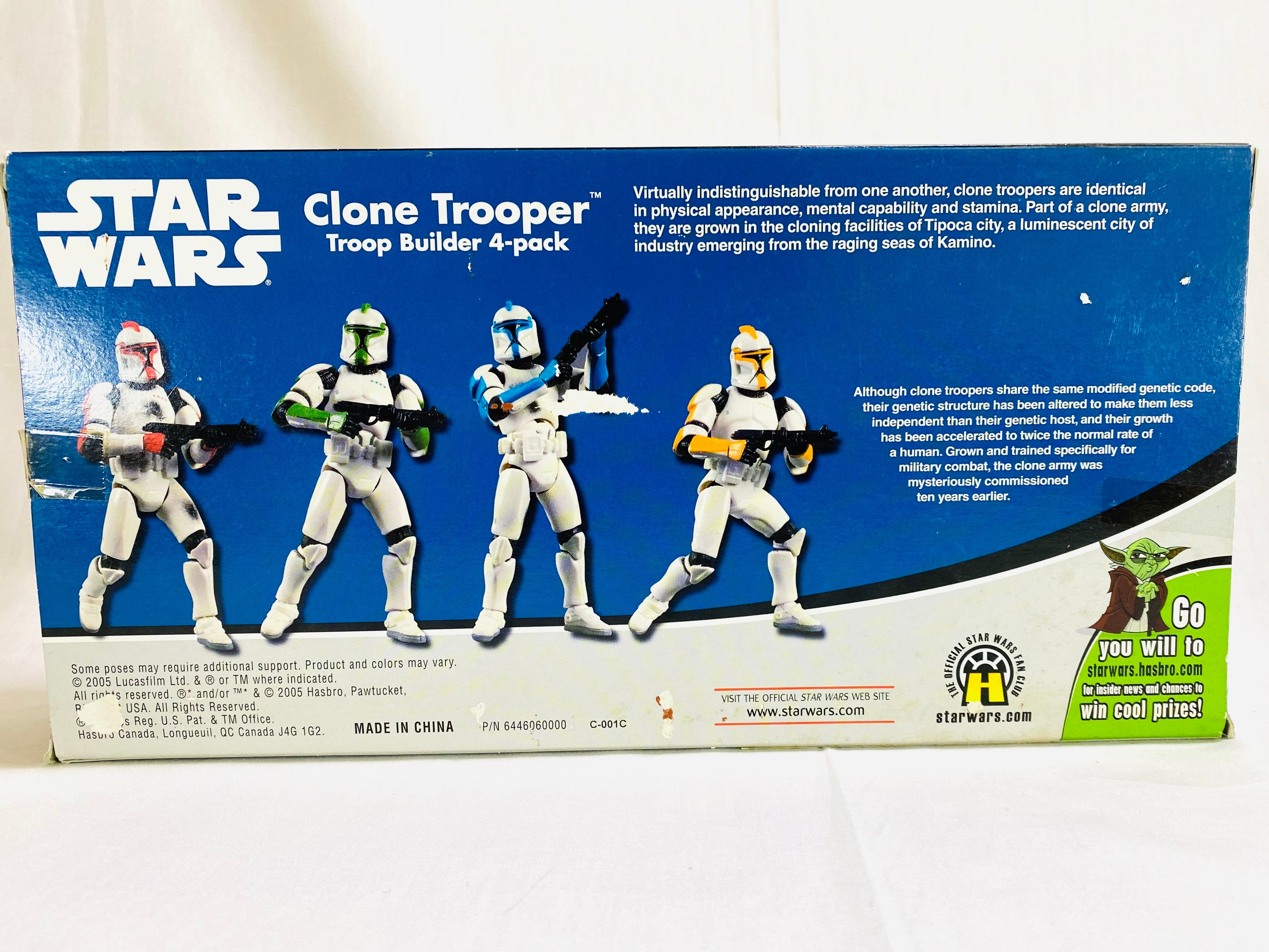 STAR WARS クローントルーパー 4パック (ポスター付き) パート1 カラー