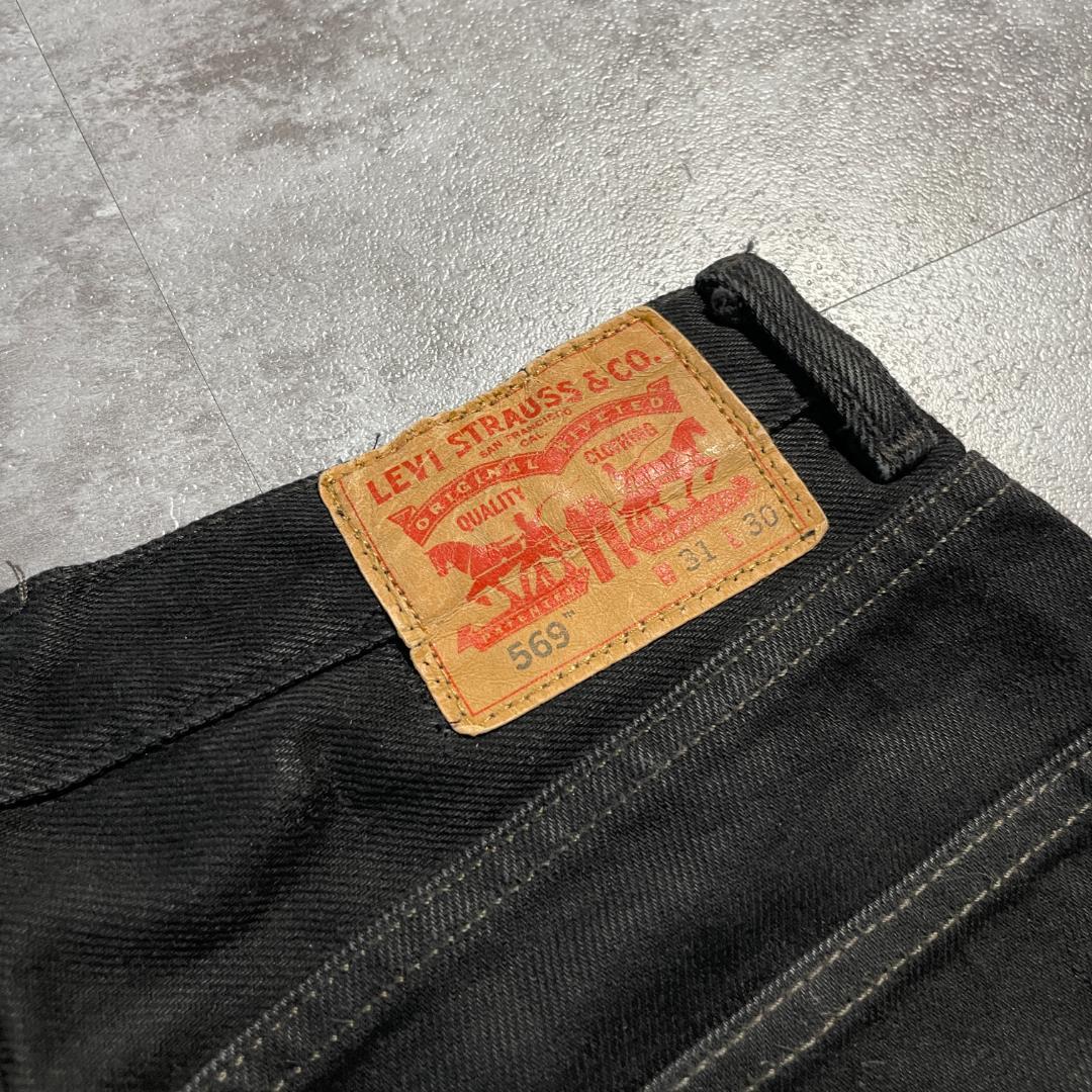 W31 L30】メキシコ製 usa levi's black 569 | ib2