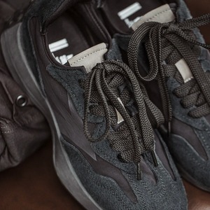Thick-soled All Black Trainer Sneakers / シックソール オールブラック レトロ トレーナー スニーカー