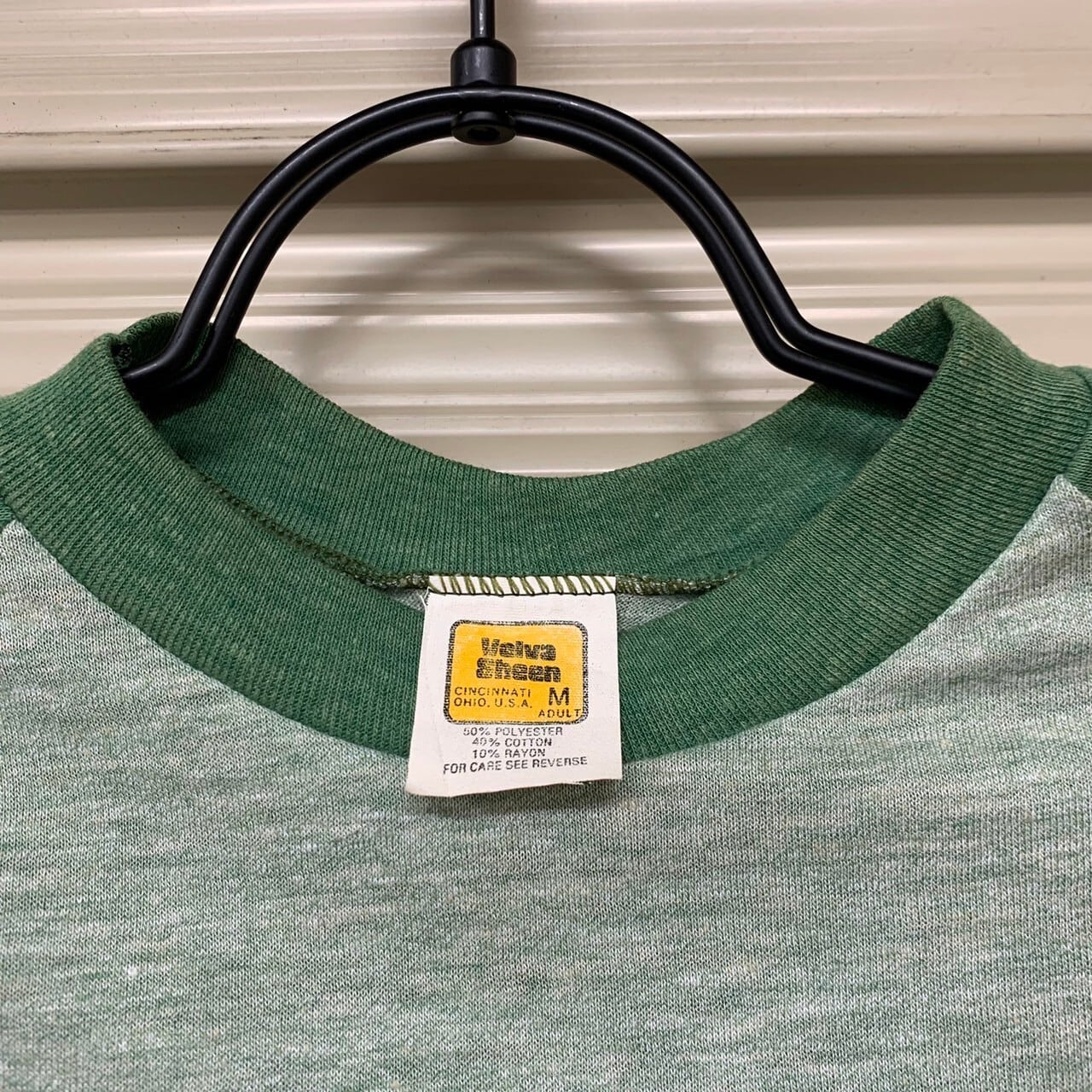 70s- USA製 Velva Sheen ベルバージン ラグラン Tシャツ 70s- USA製 Velva Sheen ベルバージン ラグラン Tシャツ
