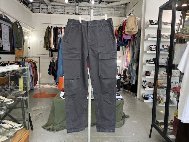 KITH MILITARY SATEEN ELDRIDGE 2.0 CARGO PANT BLACK MEDIUM 16999