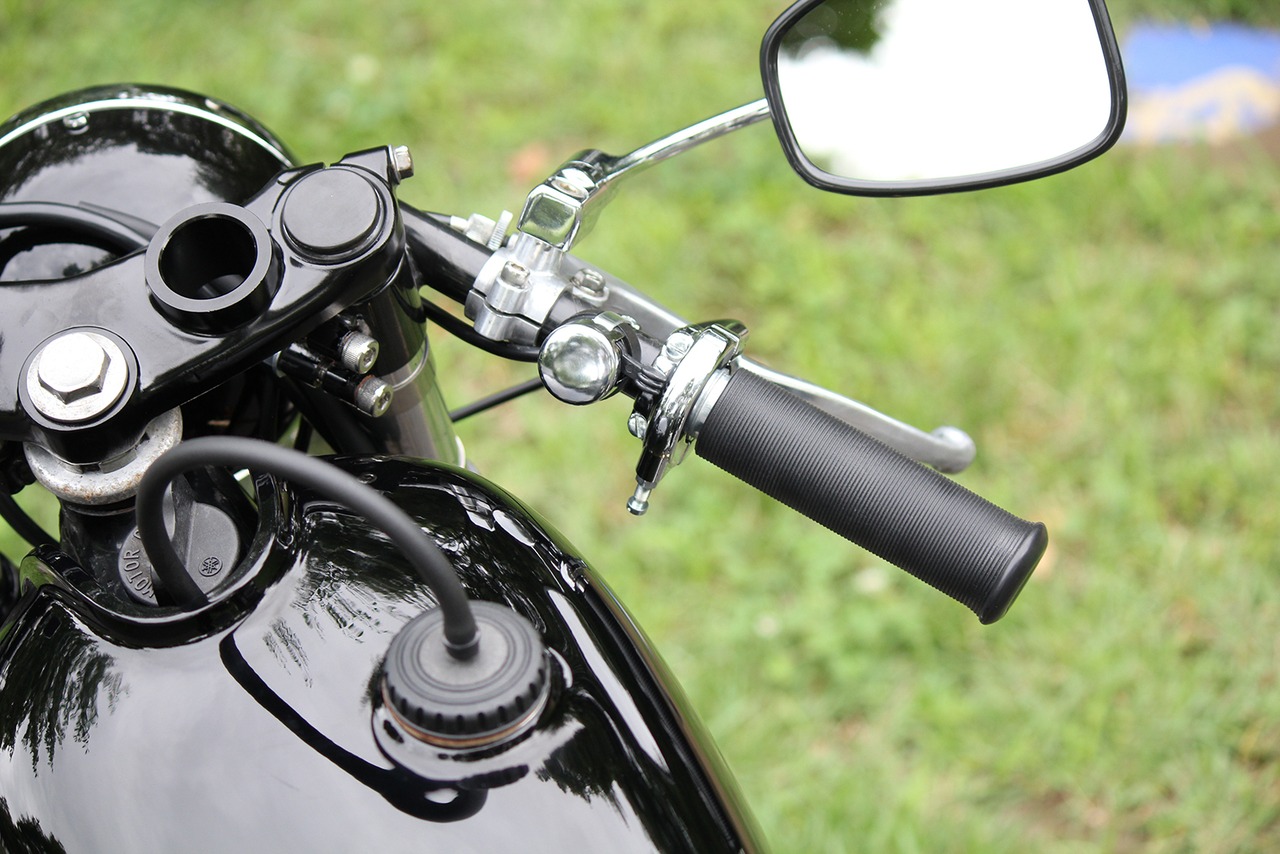AMAL364type Throttle holder CHROME