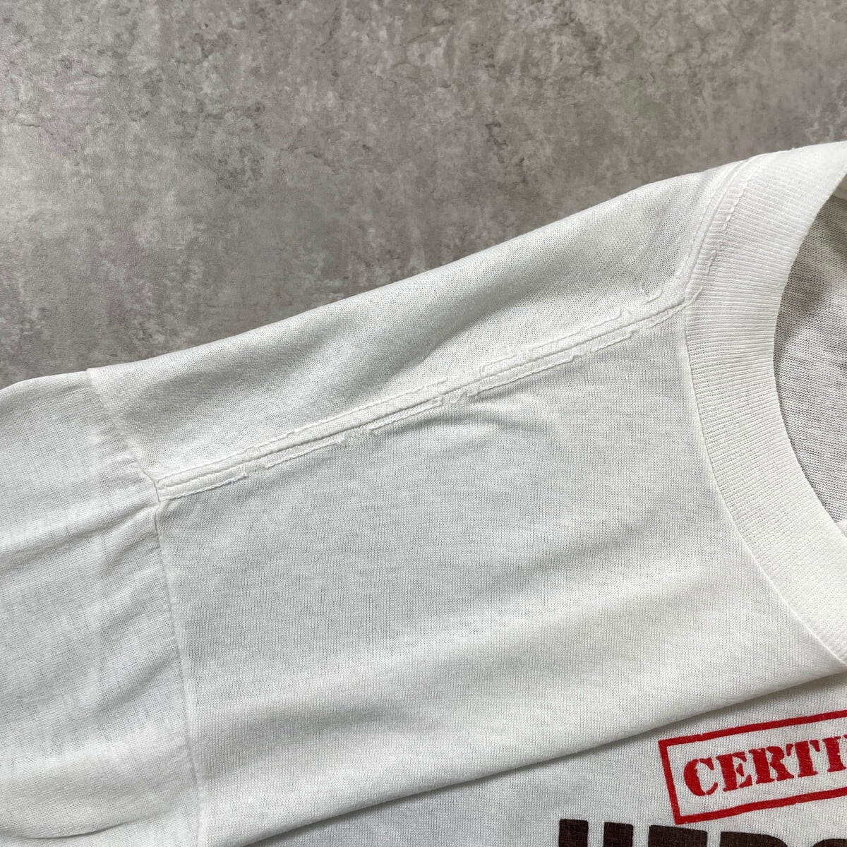 80年代 HERSHEY'S ハーシーズ 企業ロゴプリントTシャツ メンズL相当