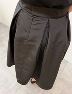 【新作5％OFF・3日間】Double Pleats Balloon Skirt_2colors