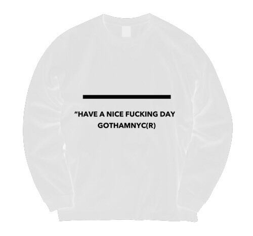 GOTHAM.NYC / GN742 / ユニセックス / ロンTEE