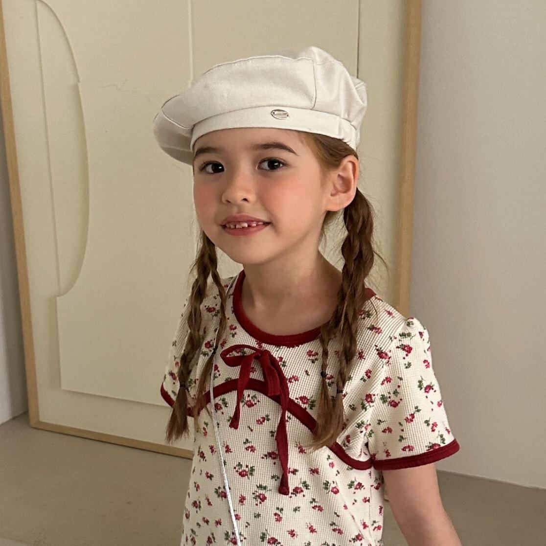 «sold out»«elly molly» コットンベレー帽 2colors