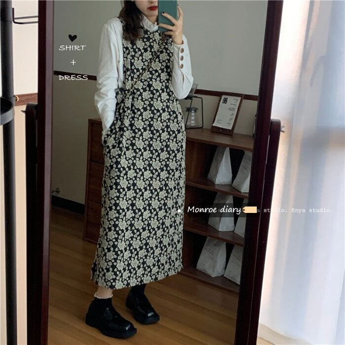 スタンダードドレス スカート ロング レトロ モンロー92969888558