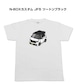 【ホンダ N-BOXカスタム JF5 ツートンブラック】イラスト入りTシャツ 車好き 納車祝い プレゼント グッズ カスタム【送料無料】