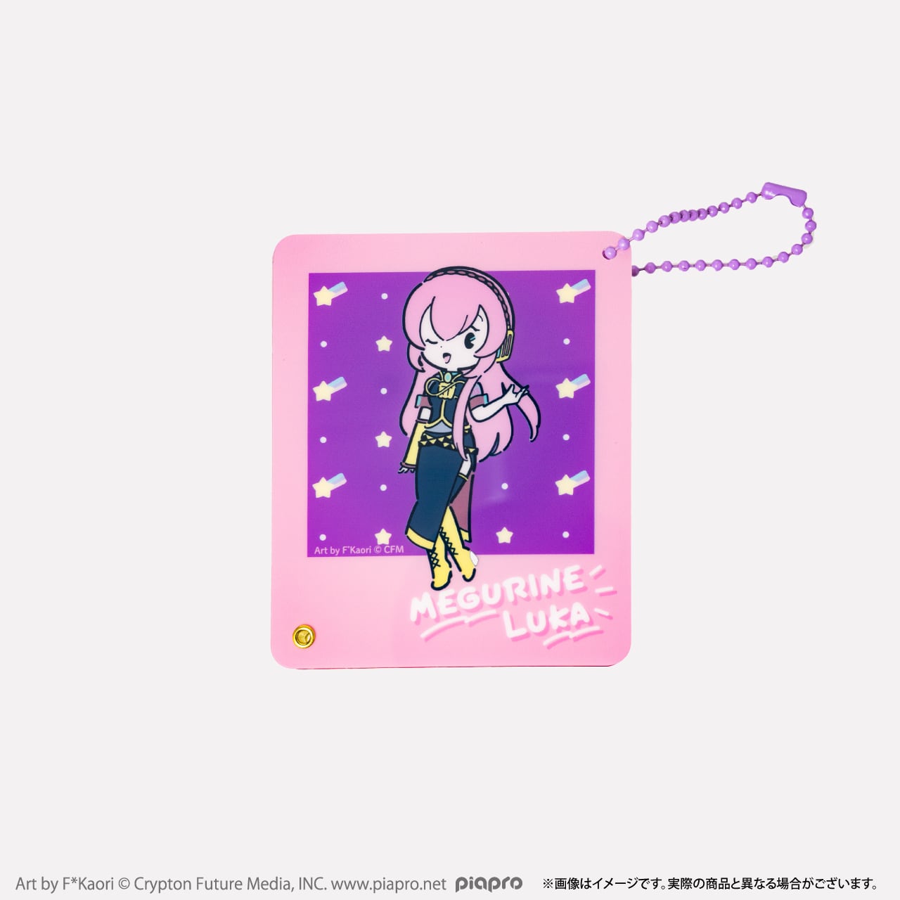 アクリル缶バッジケース グリッター缶バッジセット（巡音ルカ） OACC