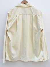 40〜50s CORDUROY OPEN COLLAR SHIRT Size M程