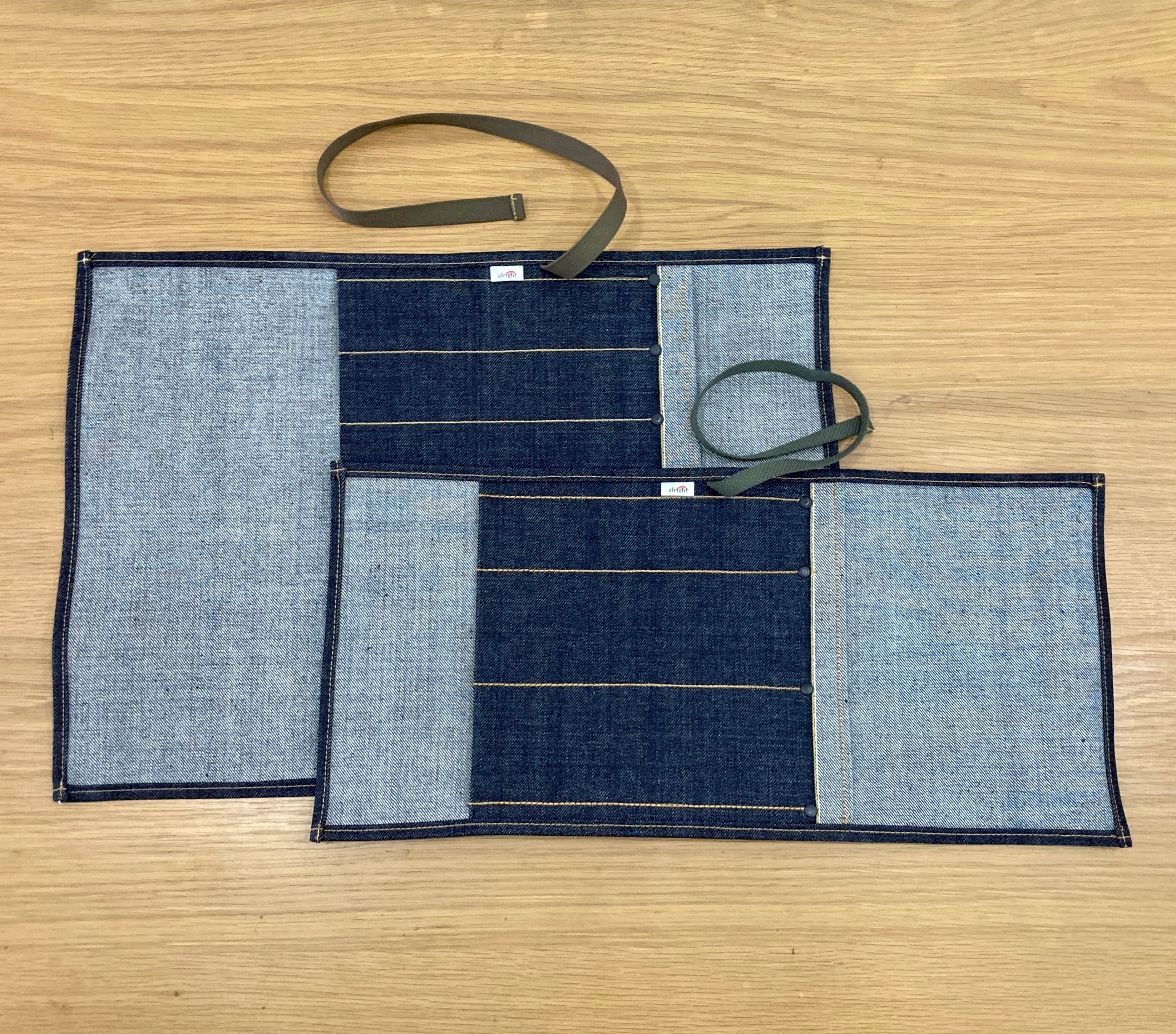 ナイフロールケース 【3P】 デニム | alright