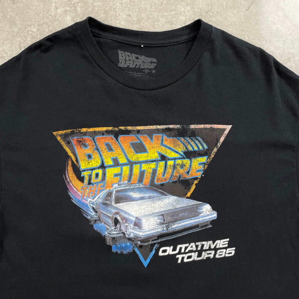 BACK TO THE FUTURE バックトゥザフューチャー ムービー ロゴ プリント
