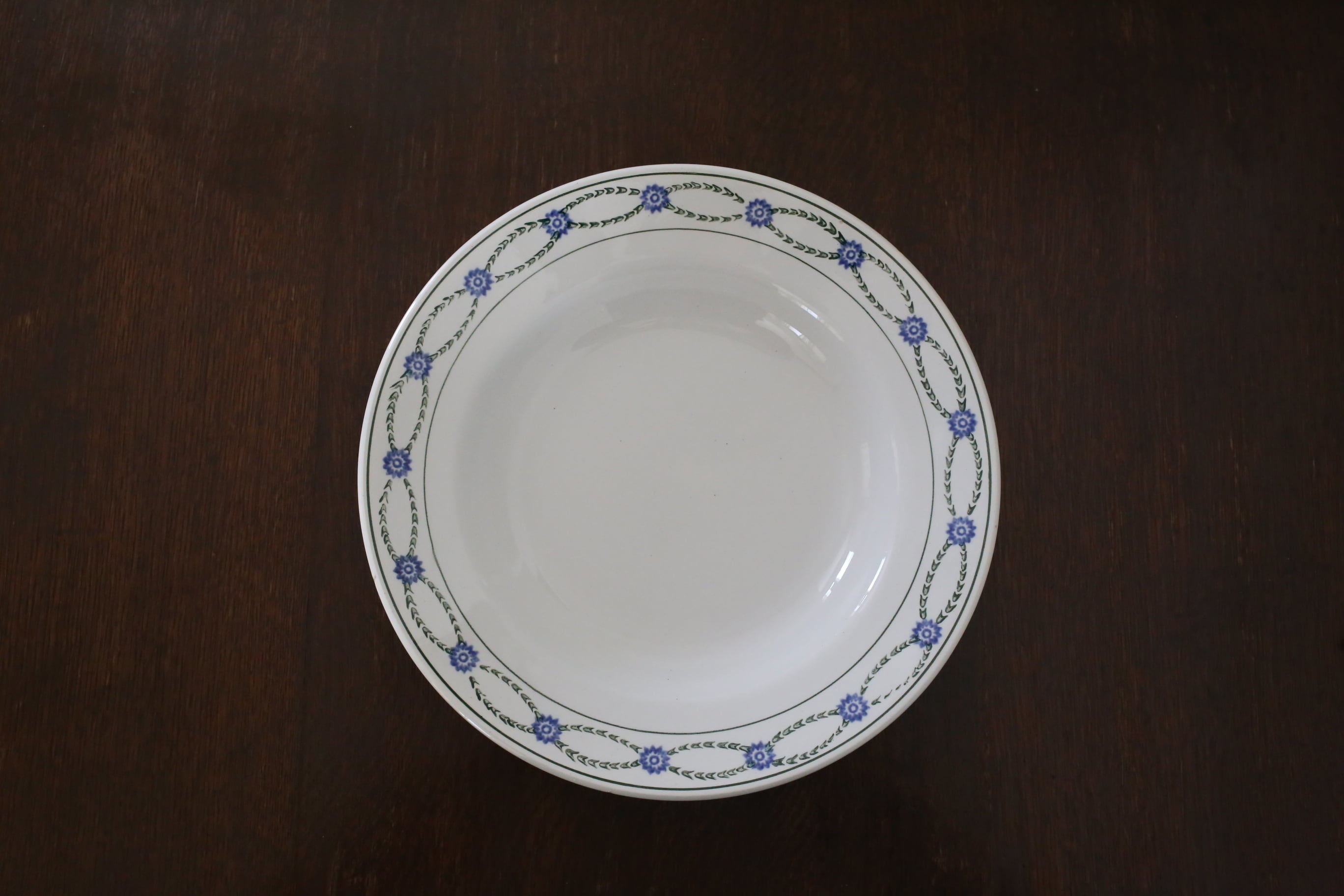 フランス アンティーク ヴィンテージ St-Amand サンタマン 深皿 c