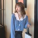 ✞ シャツブラウスショート♥カワイイ♥スリーブ長袖トップス ロング スウィート ✞ゴスロリ SM ミリ 甘ロリ クラロリ 和ロリ エレガント 黒ロリ 姫ロリ 華ロリ BB-BB74387680139
