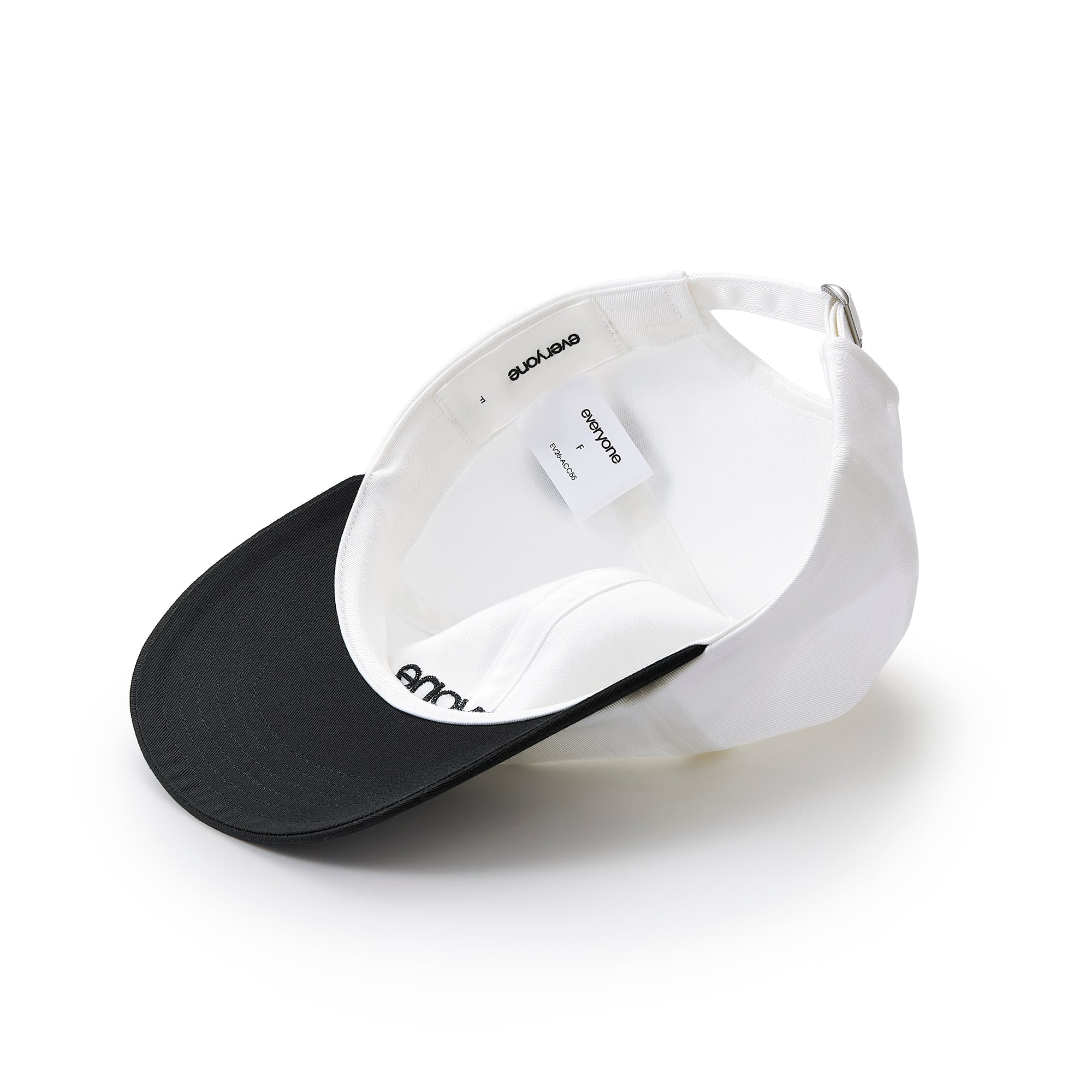 everyone エブリワン OG Logo Daily Cap キャップ everyone og logo daily cap (WHITE/BLACK) | everyone