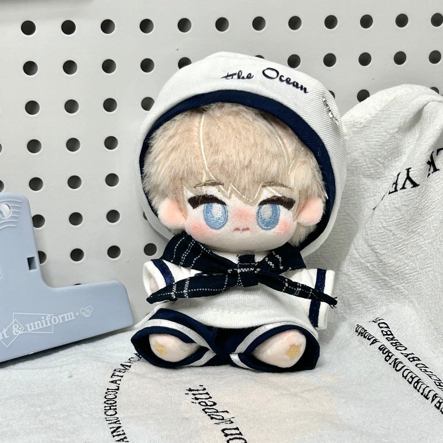 10cmぬい服】航海アドベンチャーコーデ 10cm着せ替えぬいぐるみ 棉花