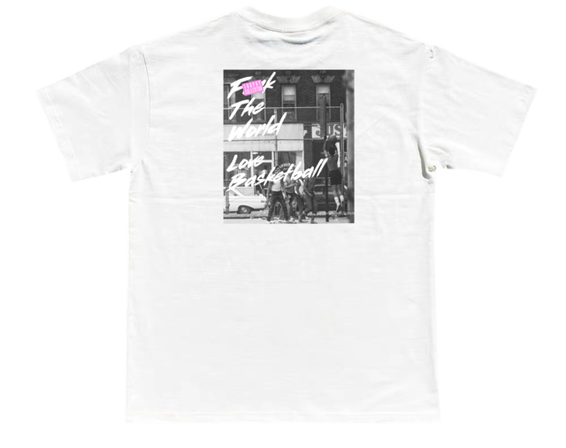 FXXK THE WORLD BACK PRINT TEE