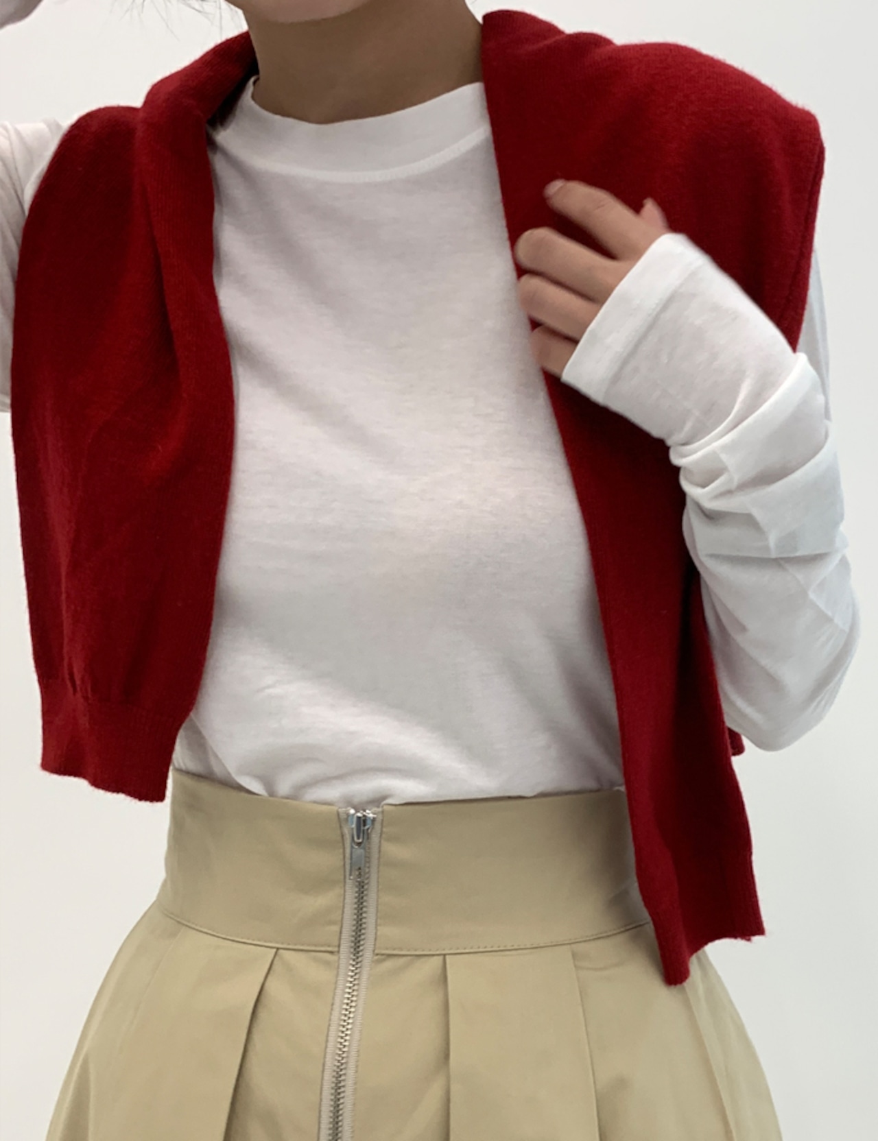【SALE】Silky-style Soft Tops_5colors