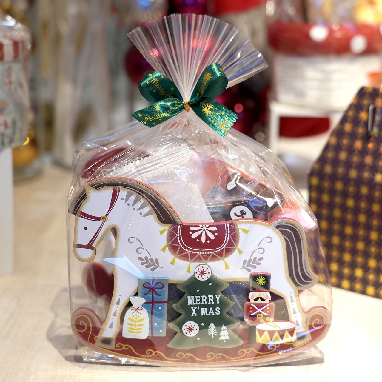 ヴィンテージ木馬ボックス