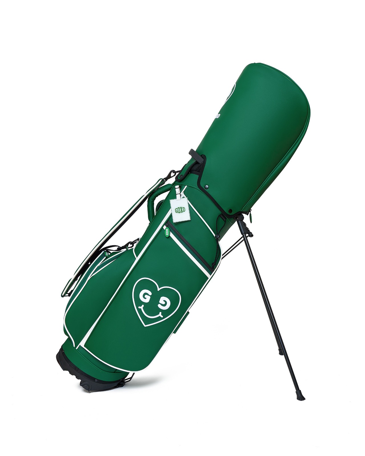 GOXO ゴーエックスオー グリーンハートスタンドバック グリーン
