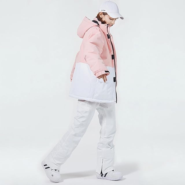 HOTIAN] スノーボードウェア レディース スキーウェア 上下セット