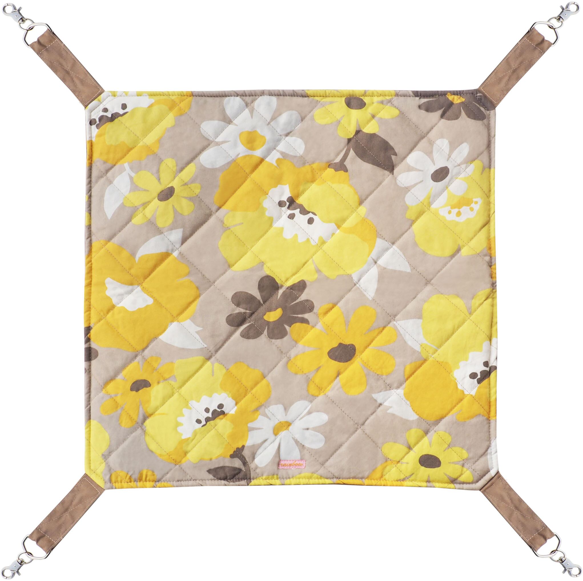 【猫ちゃん用】猫のハンモック　ブーケ　イエロー/グリーン