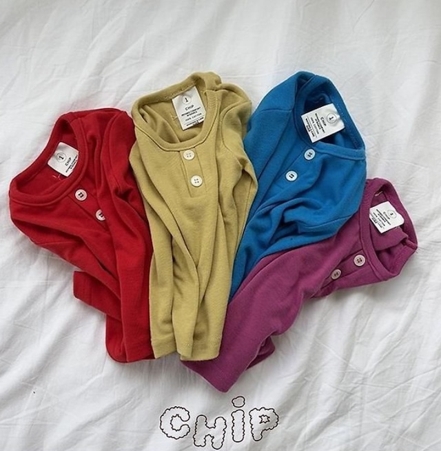 【取寄】CHIP クレヨンTシャツ｜秋服｜韓国子供服｜26/AT