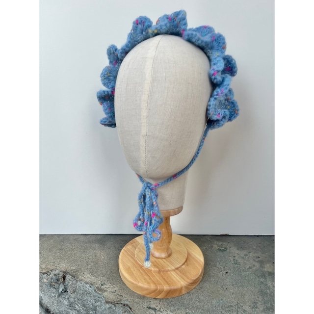 knit head band : blue