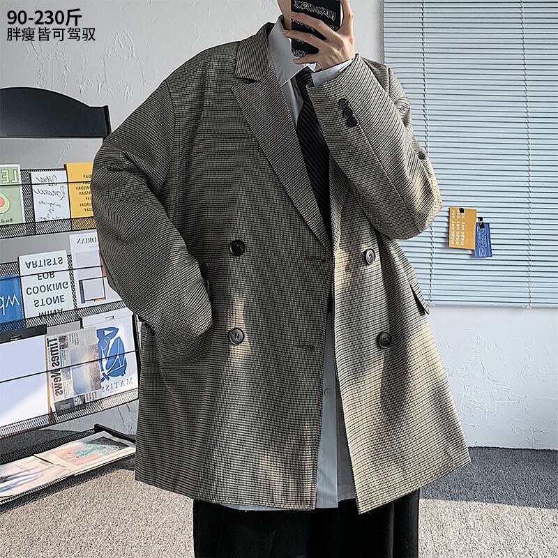 カジュアルルーズシャツ スタンダードジャケット レトロ 大きめサイズ ヒップホッププラスサイズ86159176256